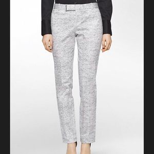 Calvin Klein size 10 x 32 work pant. Black & white